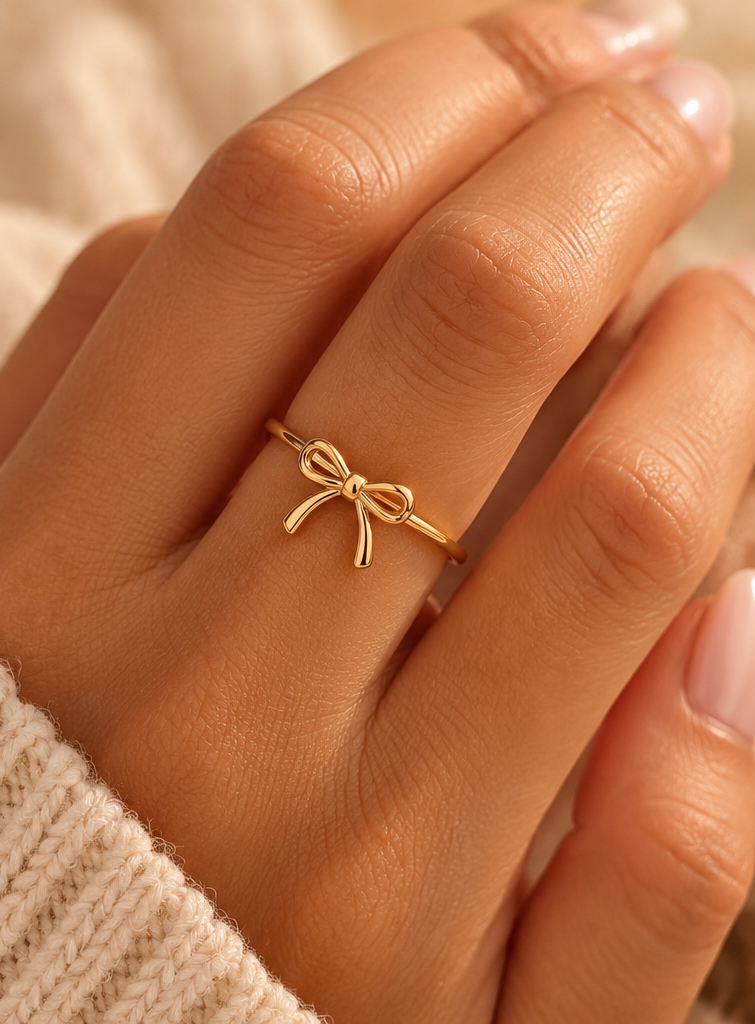 Bali Golden Bow Ring