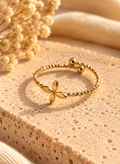 Bali Golden Flower Ring