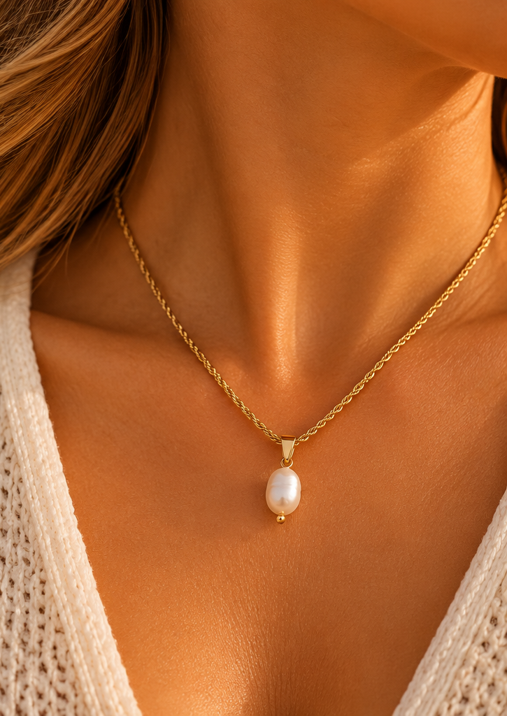 Bali Pearl Glow Necklace