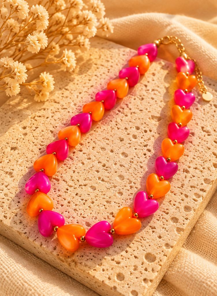 Bali Sunset Love Necklace