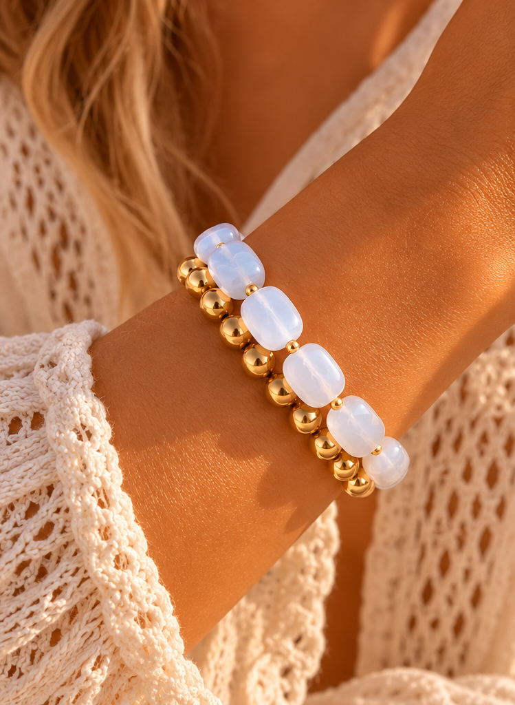 Bali Ocean Bead Bracelet Set
