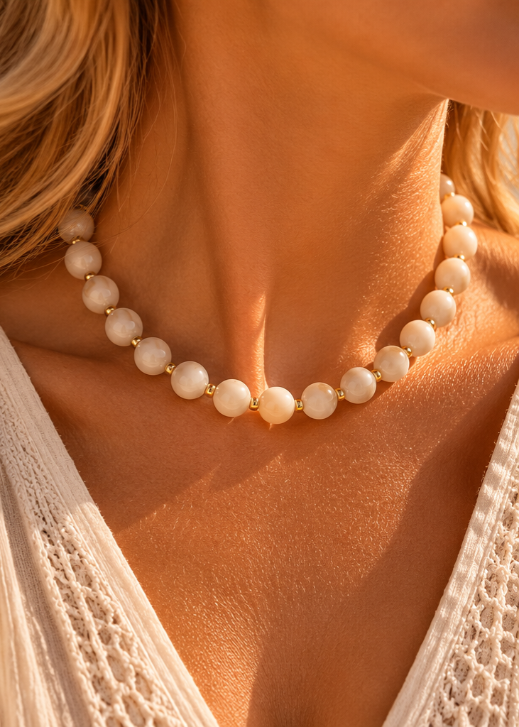 Bali Sand Bead Necklace