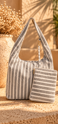 Bali Duo Stripe Shopper