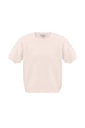 Bali Ivory Knit Puff Top