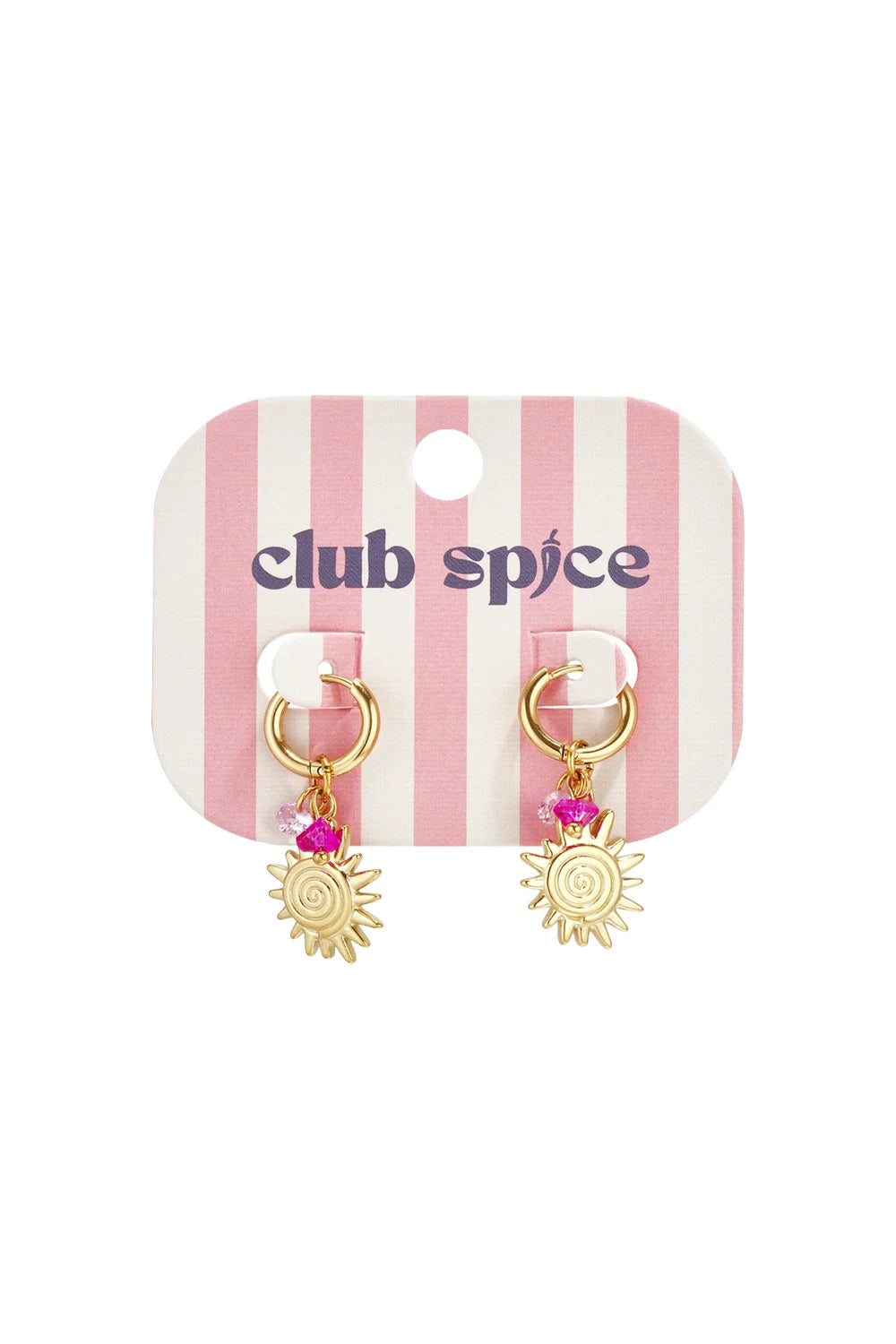 Bali Sun Charm Earrings