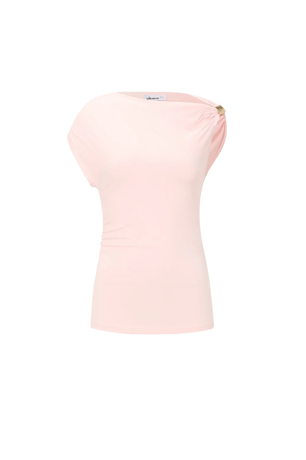 Bali Soft Pink Off-Shoulder Top