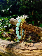 Bali Lagoon Bead Bracelet Set