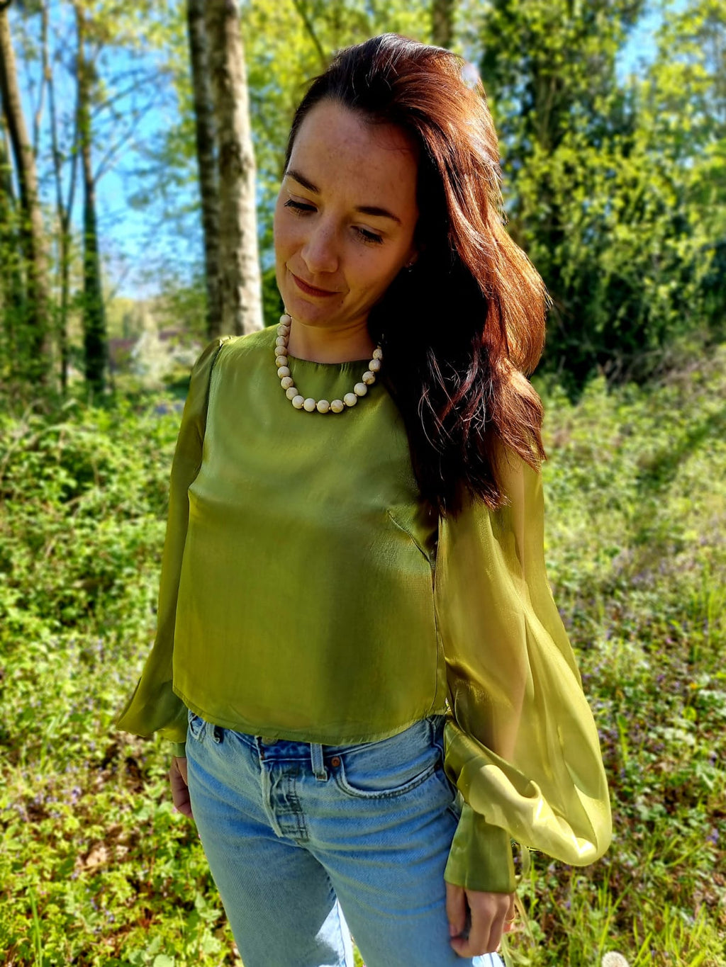 Bali Sand Bead Necklace