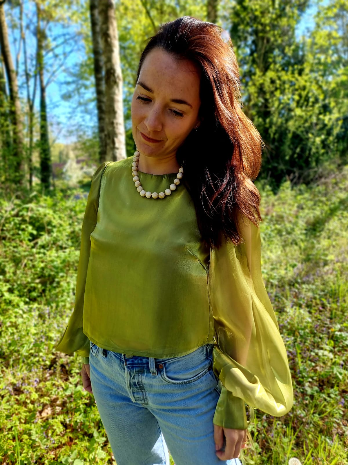 Bali Sand Bead Necklace