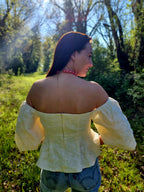 Bali Pearl Puff Top