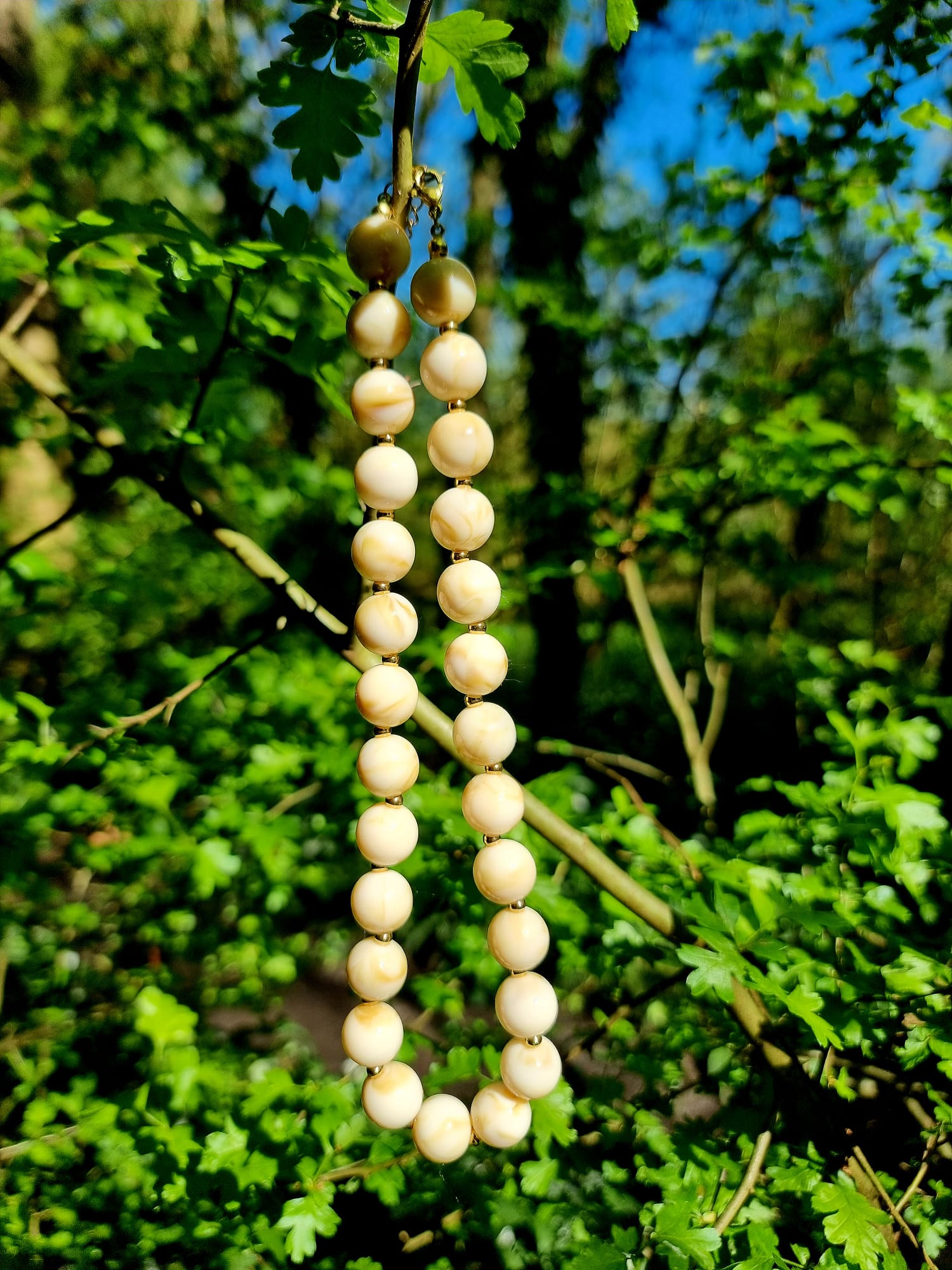Bali Sand Bead Necklace
